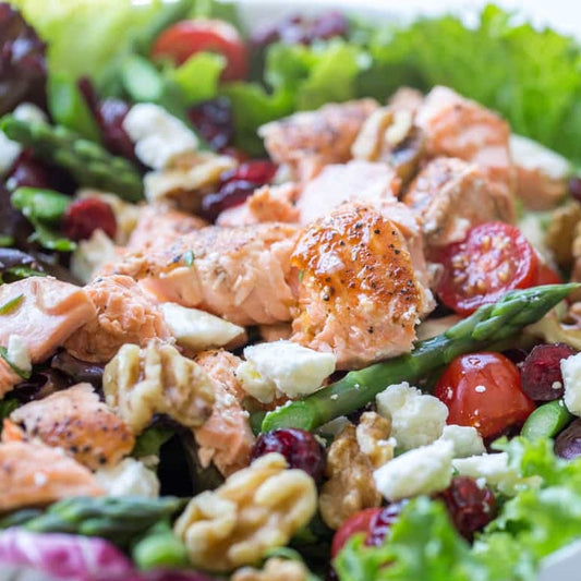 Asparagus Salad with Salmon (Spargel-Lachs-Salat)