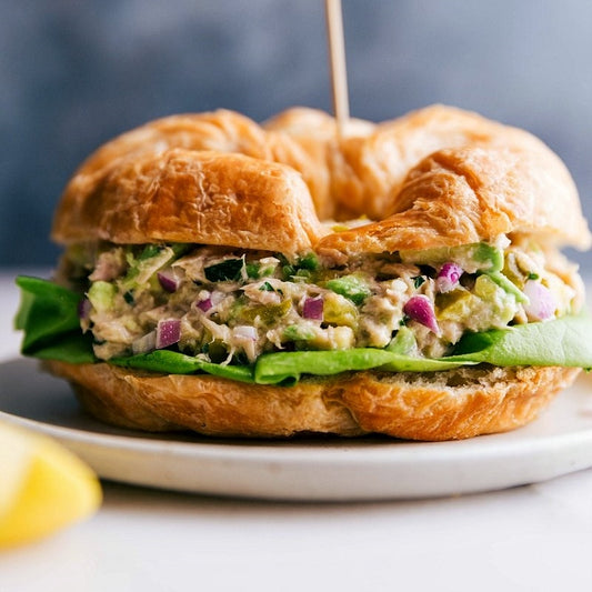 Avocado Tuna Salad Wraps