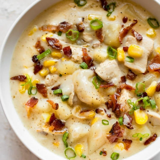 Bacon Chicken & Corn Chowder