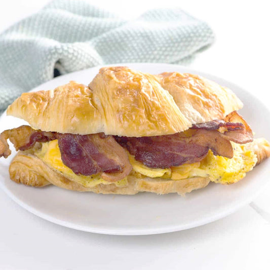Bacon Egg & Cheese Croissants