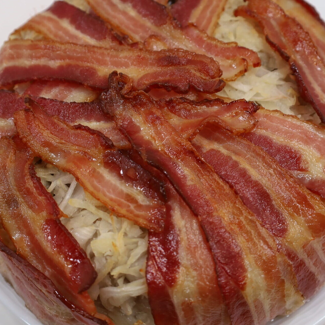 Bacon Potato and Prune Cake