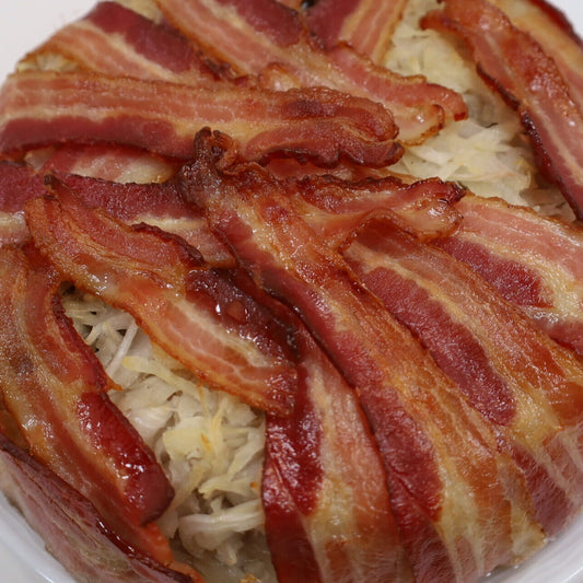Bacon Potato and Prune Cake