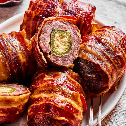 Bacon Wrapped Armadillo Eggs