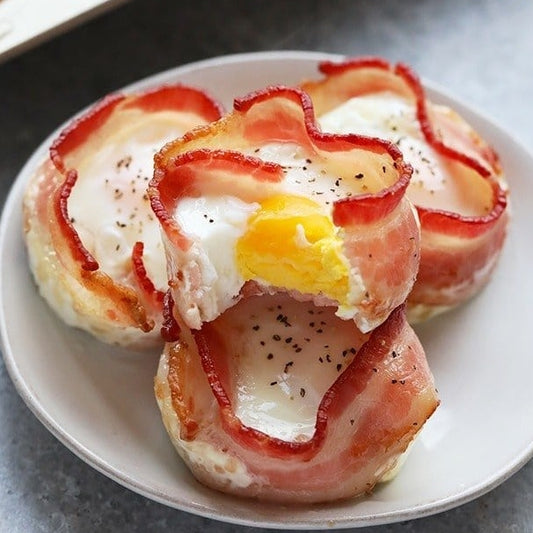 Bacon Wrapped Eggs