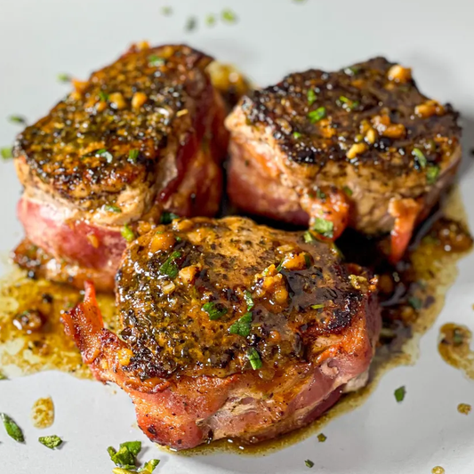 Bacon Wrapped Pork Medallions