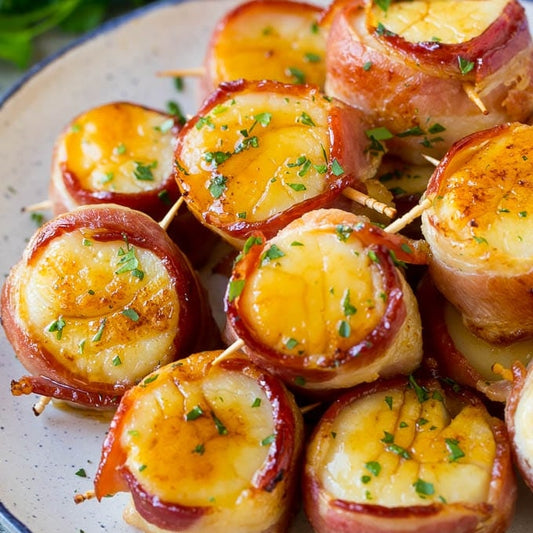 Bacon Wrapped Scallops