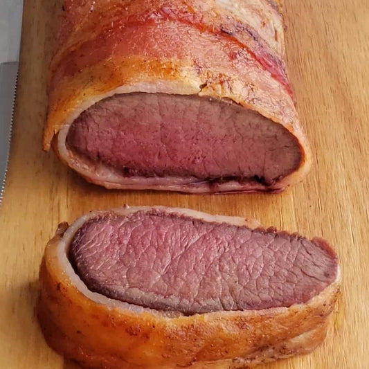 Bacon Wrapped Venison Backstrap