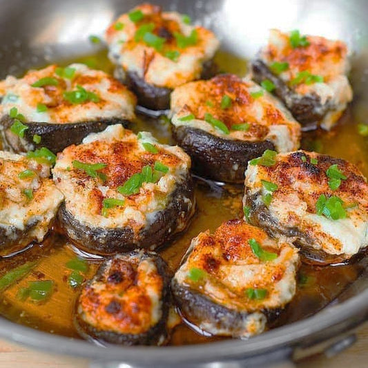 Bacon & Cheese Stuffed Mushrooms II