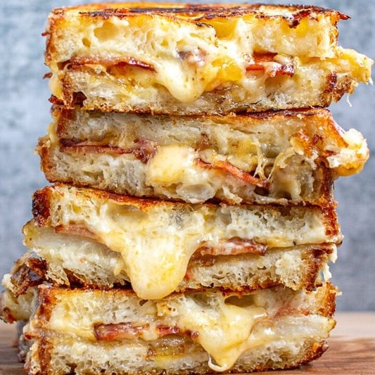 Baked Potato Grilled Cheese