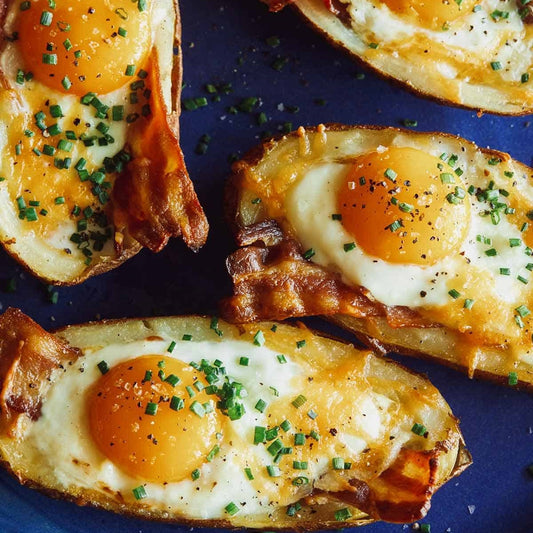 Baked Potato and Egg Breakfast