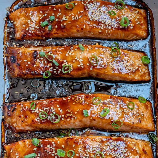 Baked Teriyaki Salmon