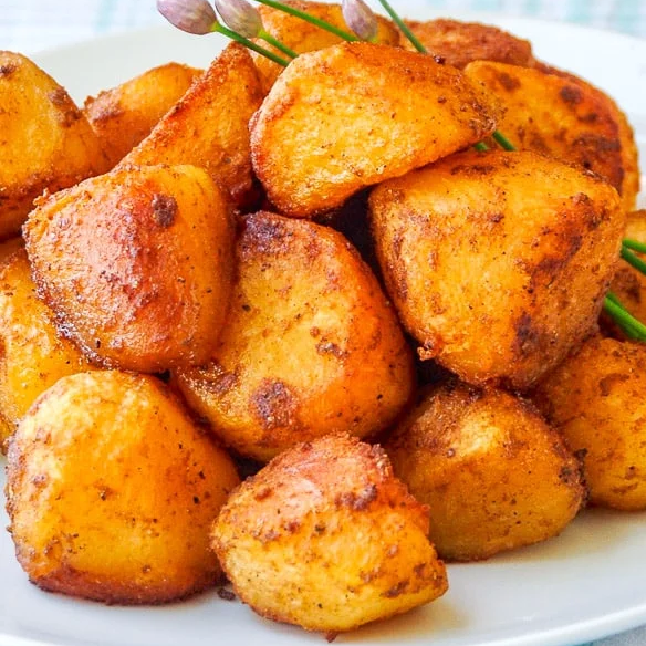 Barbecue Spice Roasted Potato Nuggets