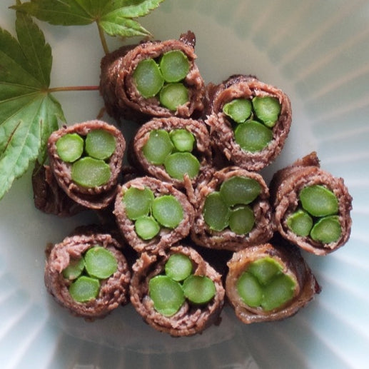 Beef and Asparagus Rolls (Aspara Nikumaki)