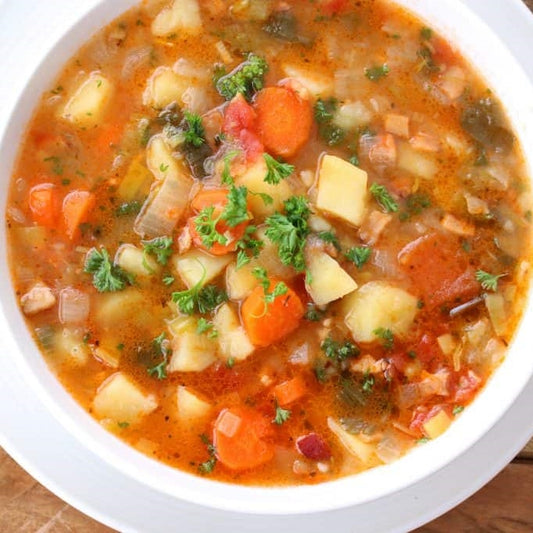 Berlin Potato Soup (Kartoffelsuppe)