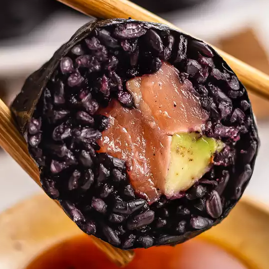 Black Rice Sushi Rolls