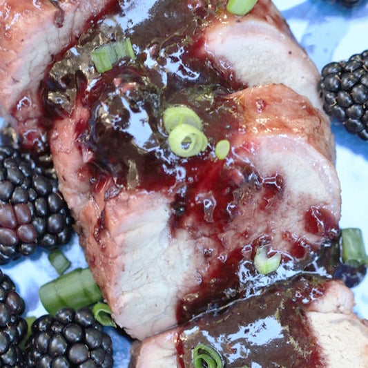 Blackberry Pork Tenderloin