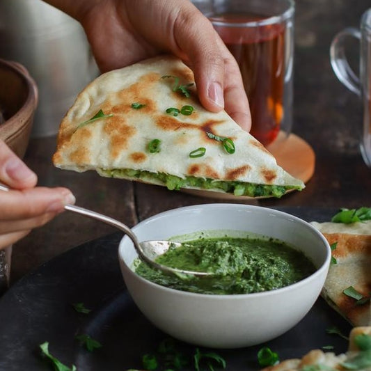 Bolani Katchalu (Potato Filled Turnovers)