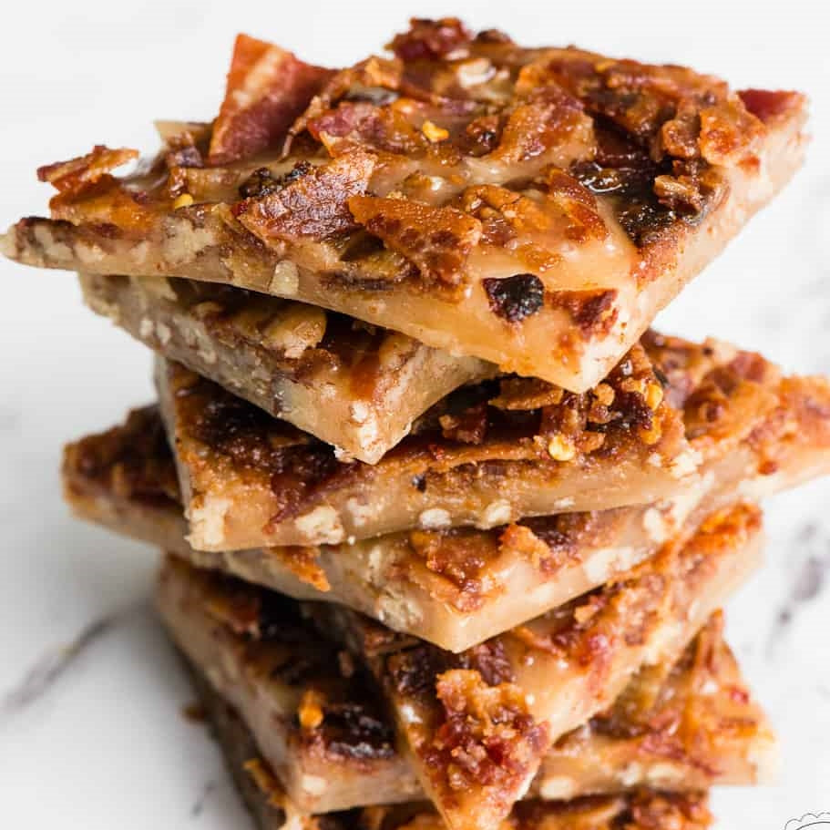 Bourbon Bacon Brittle
