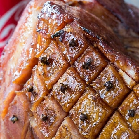 Bourbon & Cola Glazed Ham