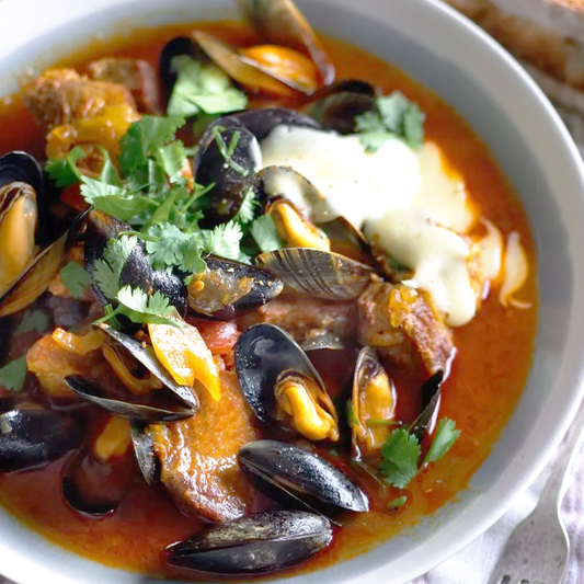 Braised Pork with Mussels