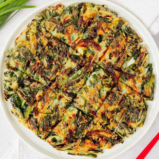 Buchujeon (Garlic Chive Pancakes)
