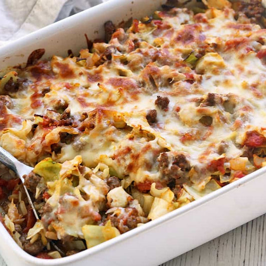 Cabbage Casserole (Keto+Low Carb)