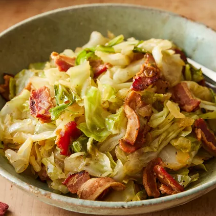 Caramelized Cabbage with Bacon