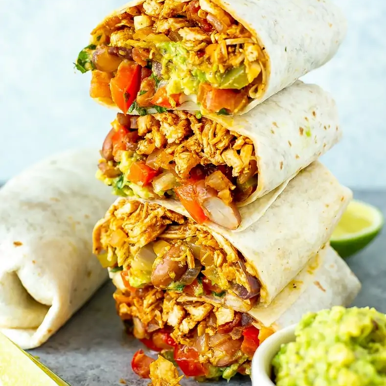 Chicken Burrito in 30 Minutes