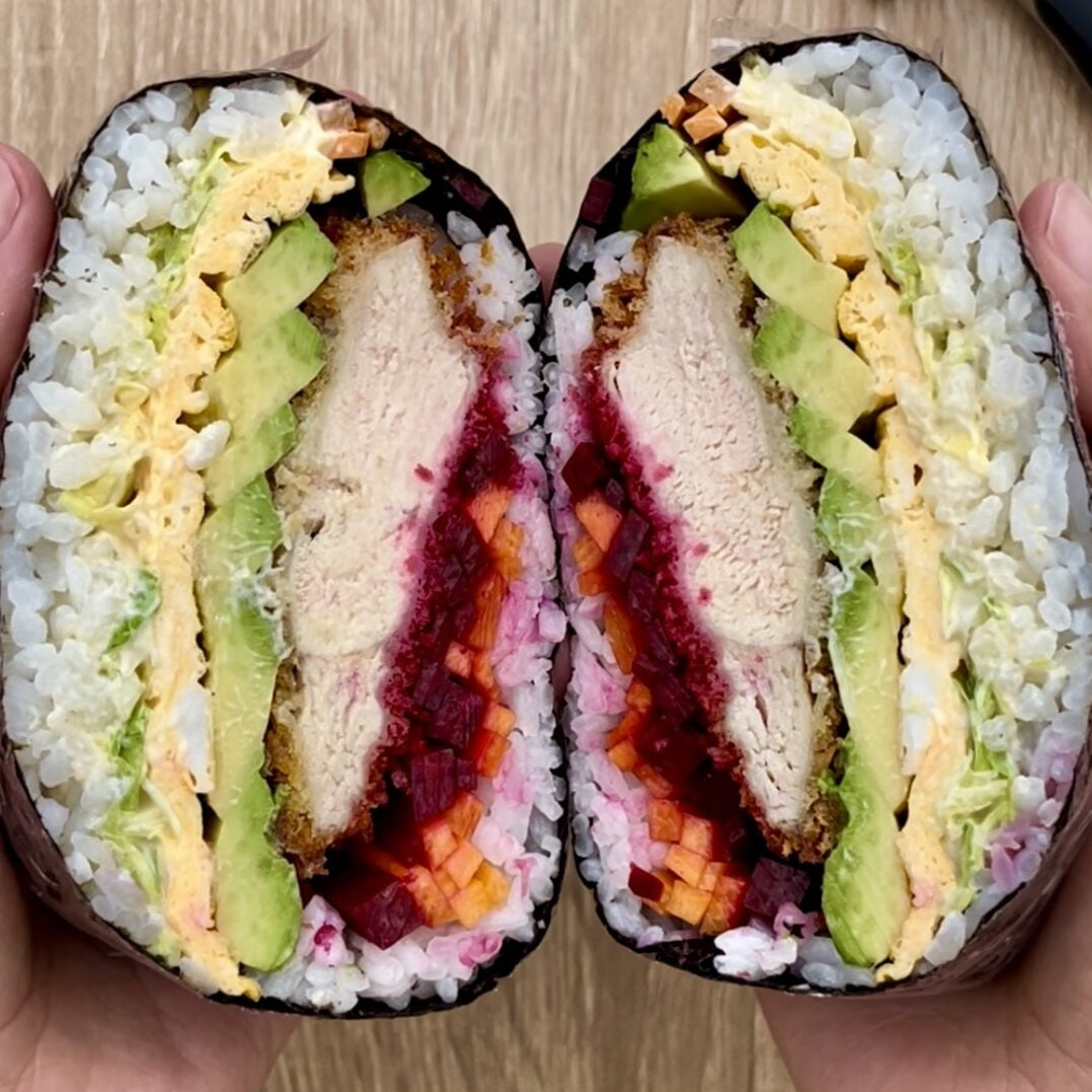 Chicken Katsu Onigirazu