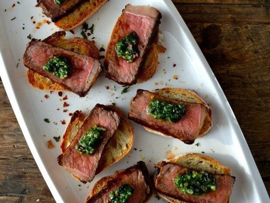 Chimichurri Steak Pinchos