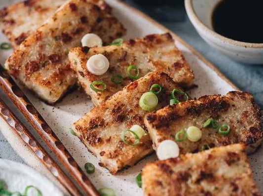 Chinese Turnip Cake (Lo Bak Go)