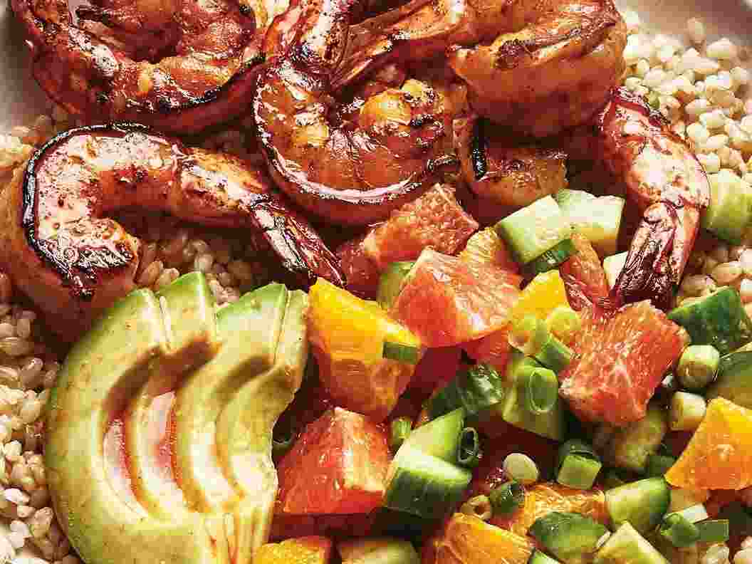 Citrus Shrimp Rice Bowls