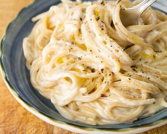 Cream Cheese Spaghetti