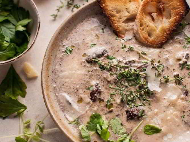 Creamy Mushroom Soup