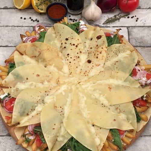 Crêpe Chicken Wraps