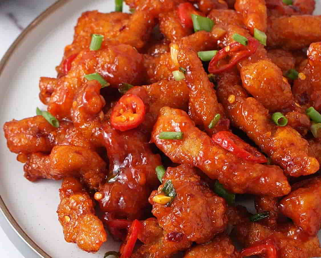 Crispy Honey Chilli Chicken