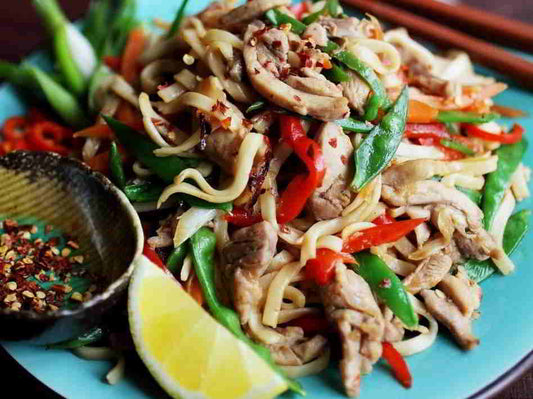 Drunken Chicken Noodles