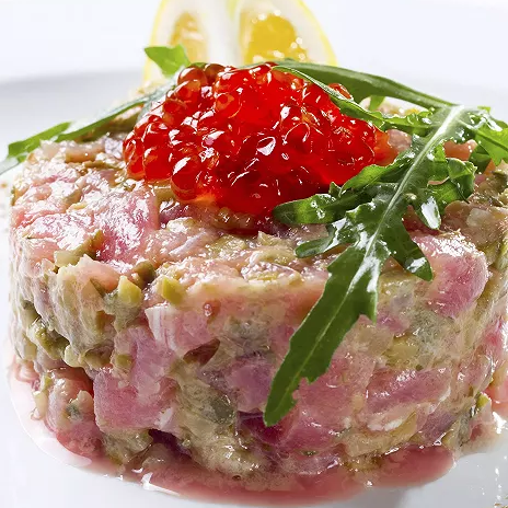 Fish Tartare À Trois