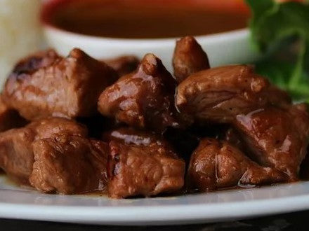 Garlic Beef Cubes (Bo Luc Lac)