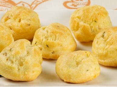 Gouda Bacon Puffs