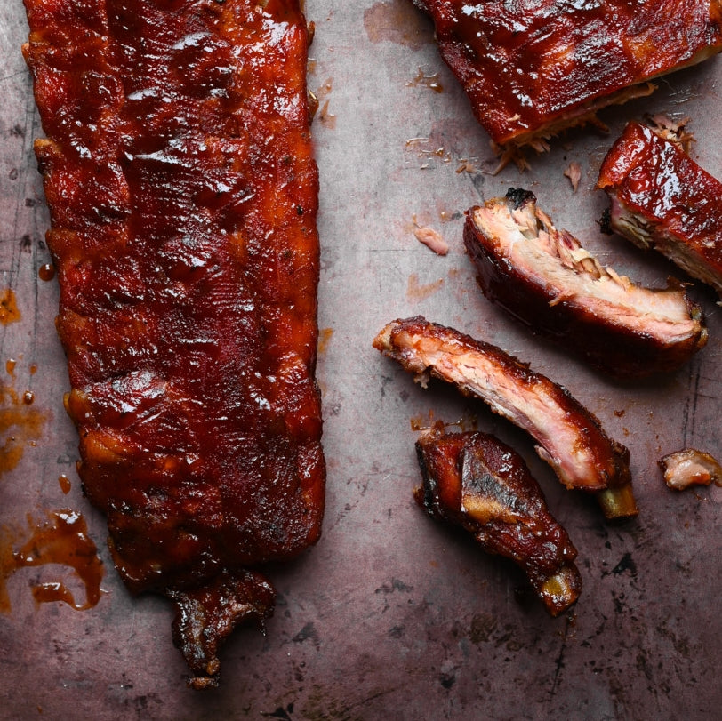 Grilled Smoked Baby Back Ribs