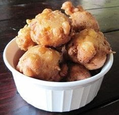 Ham & Corn Beignets