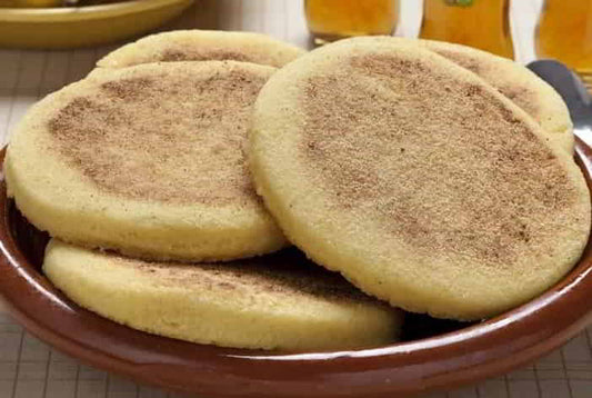 Moroccan Harcha Semolina Pan-Fried Flatbread