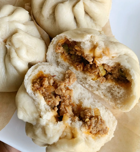 Hawaiian Steamed Beef Buns