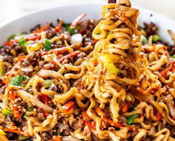 Hoisin Beef Noodles