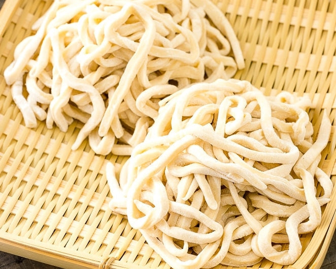 Homemade Udon Noodles