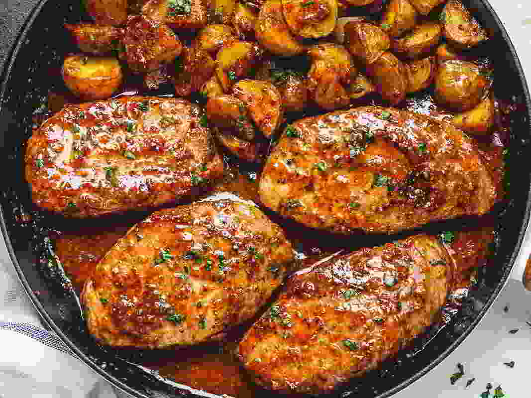 Honey Mustard Pork Chops