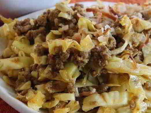 Indonesian Curried Cabbage