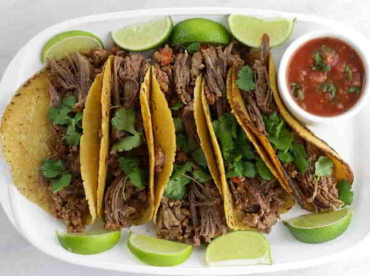 Instant Pot Shredded Beef Fajitas Freezer Meal