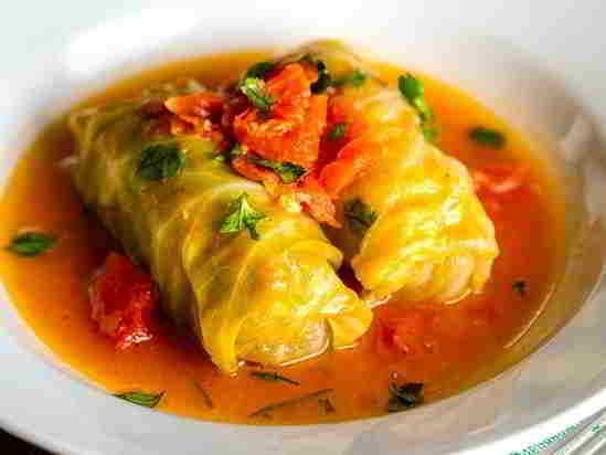 Japanese Stuffed Cabbage Rolls